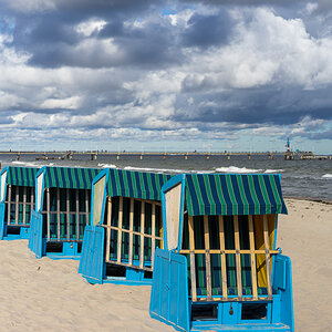 Nachsaison am Strand von Zinnowitz
