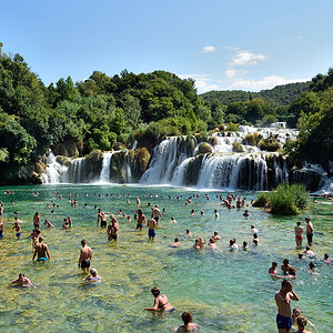 Krka Wasserfälle
