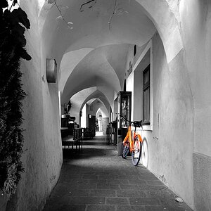Damenrad in Südtirol