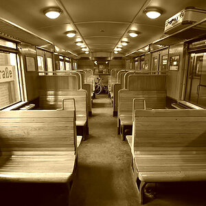 Lok Depot, S-Bahn (Sepia)