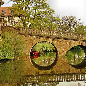 brücke am schloß lemgo