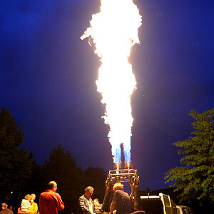 Ballonglühen in Marburg, 23.05.09