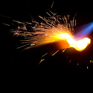 hotmetal 01 - Experimente mit der Feuersäge