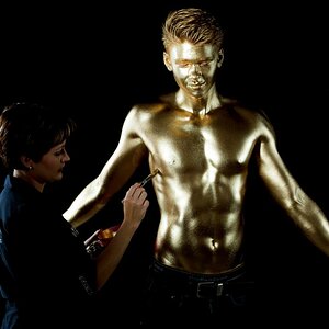 Creating your golden man is easy sometimes... :)