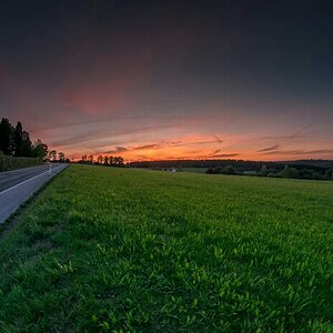Sonnenuntergang, Friesenhagen NRW