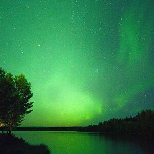 Nordlicht/Schwedisch Lappland