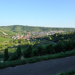Grabkapelle Württemberg, Blick nach Uhlbach, DSC1259