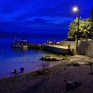 Kroatien nachts