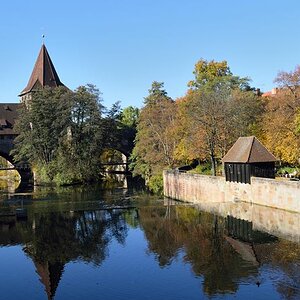 Maxbrücke Richtung Kettensteg