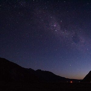 Sternenhimmel bei Mount Cook klein