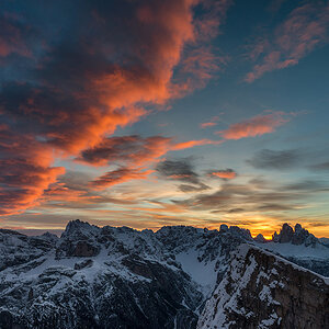 Sonnenaufgang auf der Helltaler Schlechten