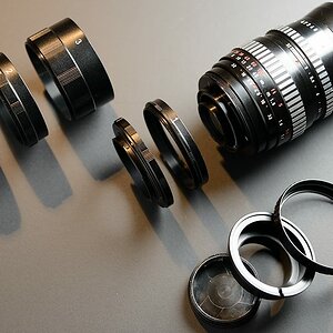 Umbau Orestor 2.8/135 Nikon Anschluss