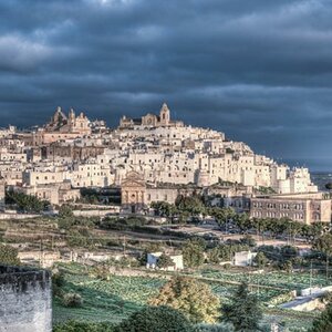 Morgenansicht von Ostuni (Apulien)
HDR mit Photomatix Pro 4