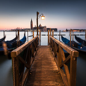 San Giorgio Maggiore mit Steg