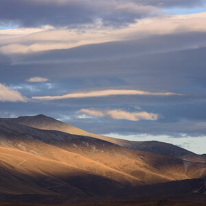 Tekapo Berge abends klein