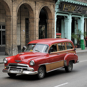 Chevy in Havanna
 1605