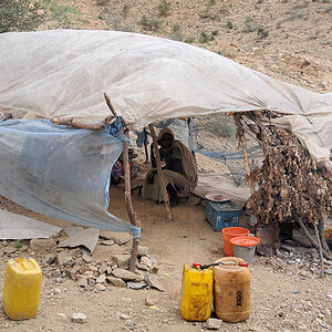 Das "Haus" somalischer Flüchtlinge
0433