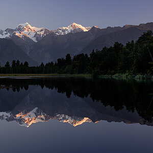 lake Matheson klein