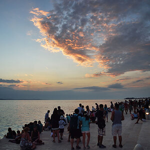 Zadar, Lichtspielmonument Sunset 1
