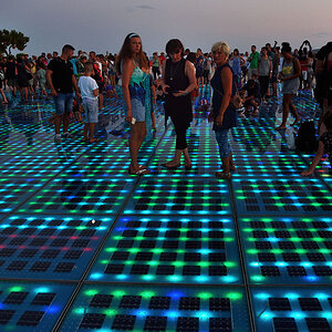 Zadar, Lichtspielmonument Sunset 2