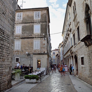 Zadar, Gasse