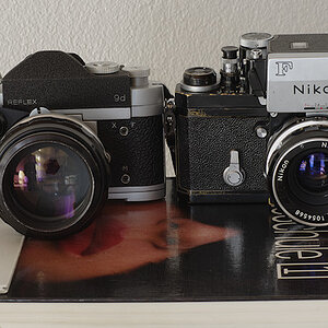 Nikon F & Alpa 9d