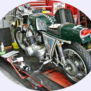co Rickman Honda 8601klov