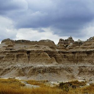 Unwetter über den Badlands