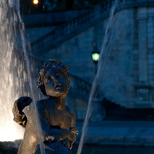 Brunnen am Friedensengel