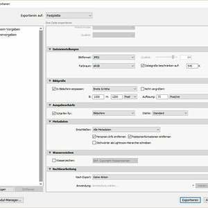 LR Export in NF F