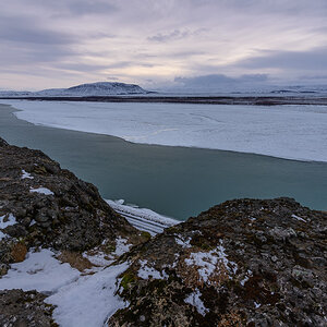 Þjórsá Hekla Búrfell 20160226 081810 island 2016