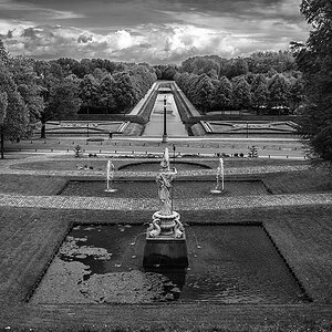 Historische Gartenanlage Kleve kl BW P5150073