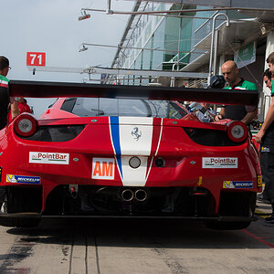 Ferrari #83 LM GTE Am am Nürburgring 2016