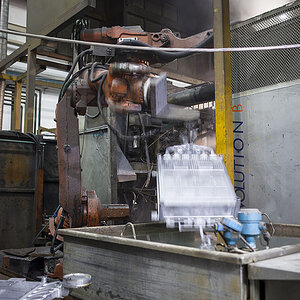 Extracting - Abschrecken im Wassertank
