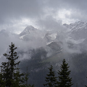 Wettersteingebirge Anfang Juni 2016