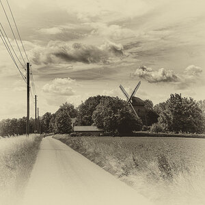 Windmühle bei Vernum