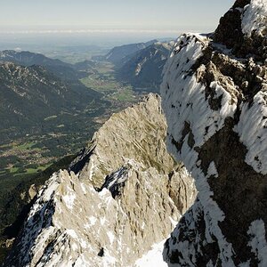 Von der Zugspitze