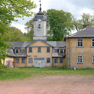 Schlosskapelle von Schloss Wilhelmsthal in Thüringen in der Nähe von Eisenach

 	Schloss Wilhelmsthal ist ein barockes Lustschloss, umgeben von schöns
