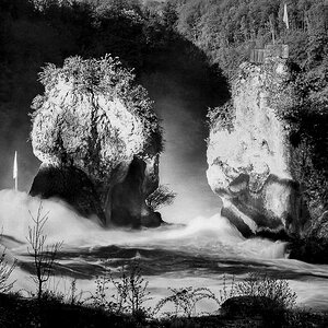 Rheinfall bei Sonnenaufgang 2