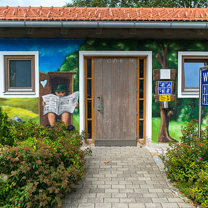 Toilette im Alpenvorland