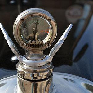 morris 1926 kuehler temp anzeige