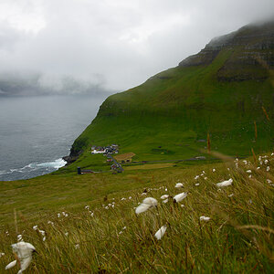 Blick auf Trøllanes
