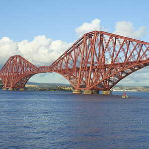 The Forth Rail Bridge, opened in 1899, an Engineering Wonder of its Time