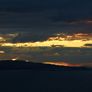 Sunset over Uig