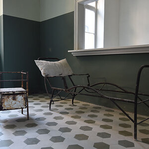 Beelitz. Badehaus Bett
