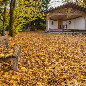 Kurpark Herbsttlaub