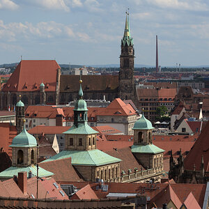 Lorenzkirche Über den Dächern