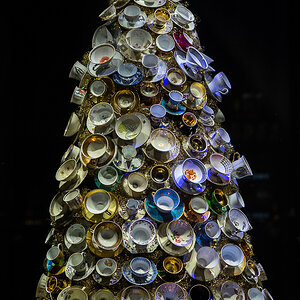Tassen-Weihnachtsbaum