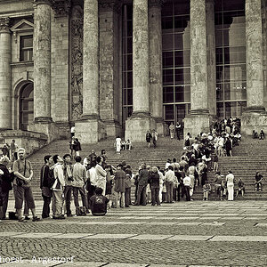 Berliner Reichstag B&W