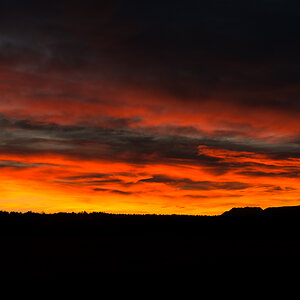 Der Himmel brennt - Morgenröte im Chiemgau